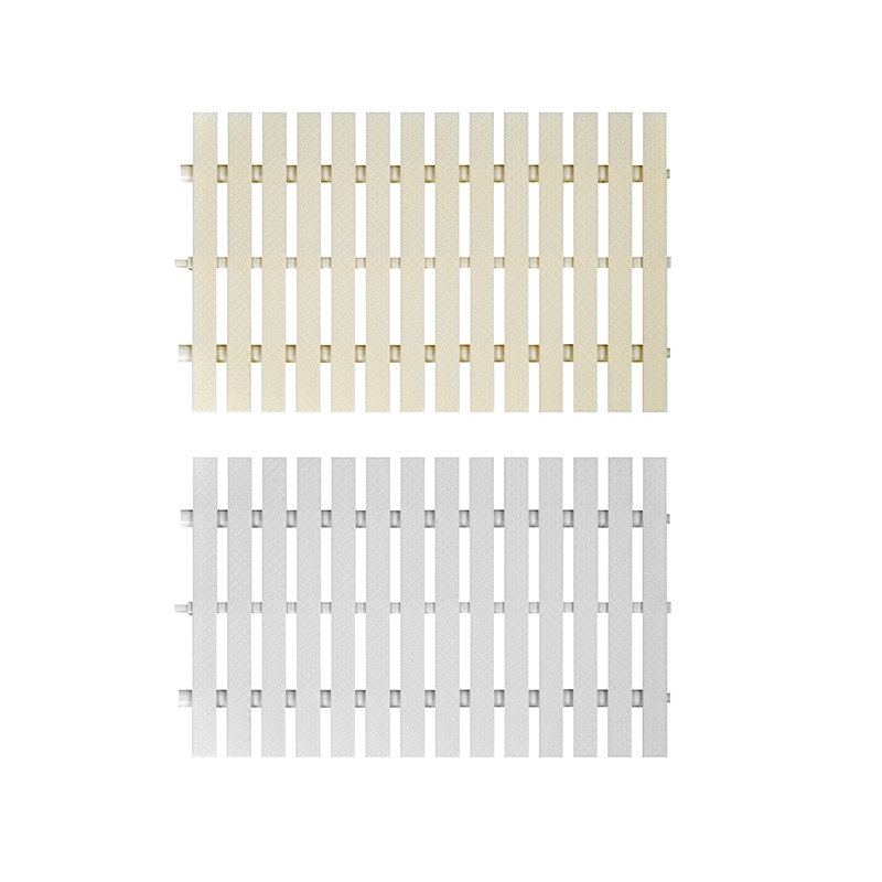 Widening Bone Three Interface Grille (Bone Color/White)