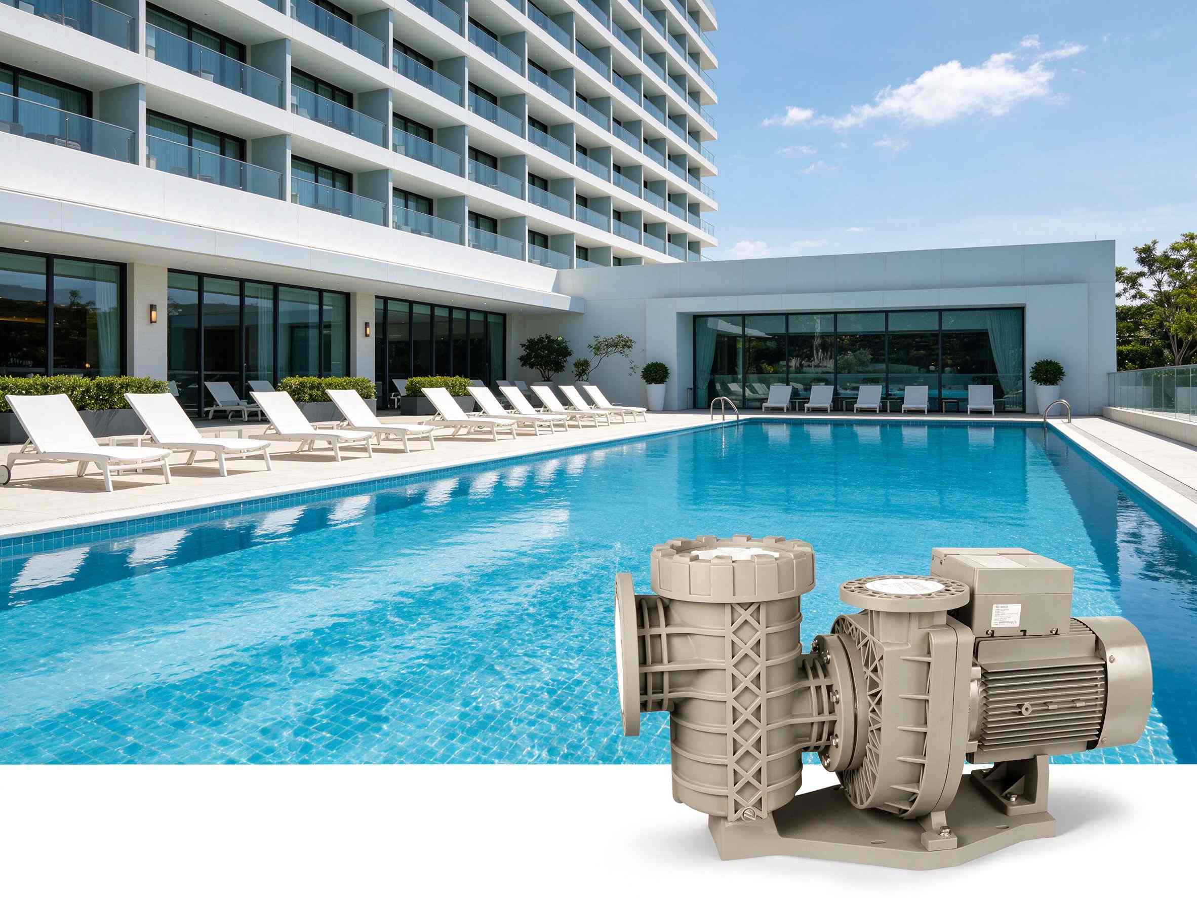 Bilanda Heavy-Duty Fiberglass Sand Filter for Commercial Pools