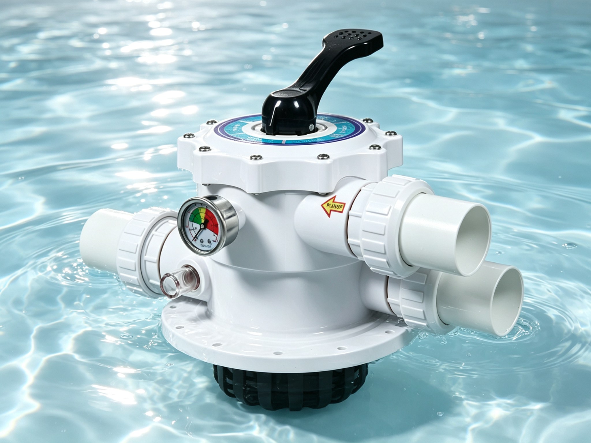 6-Way Multiport Valve Operation Guide for Sand Filters